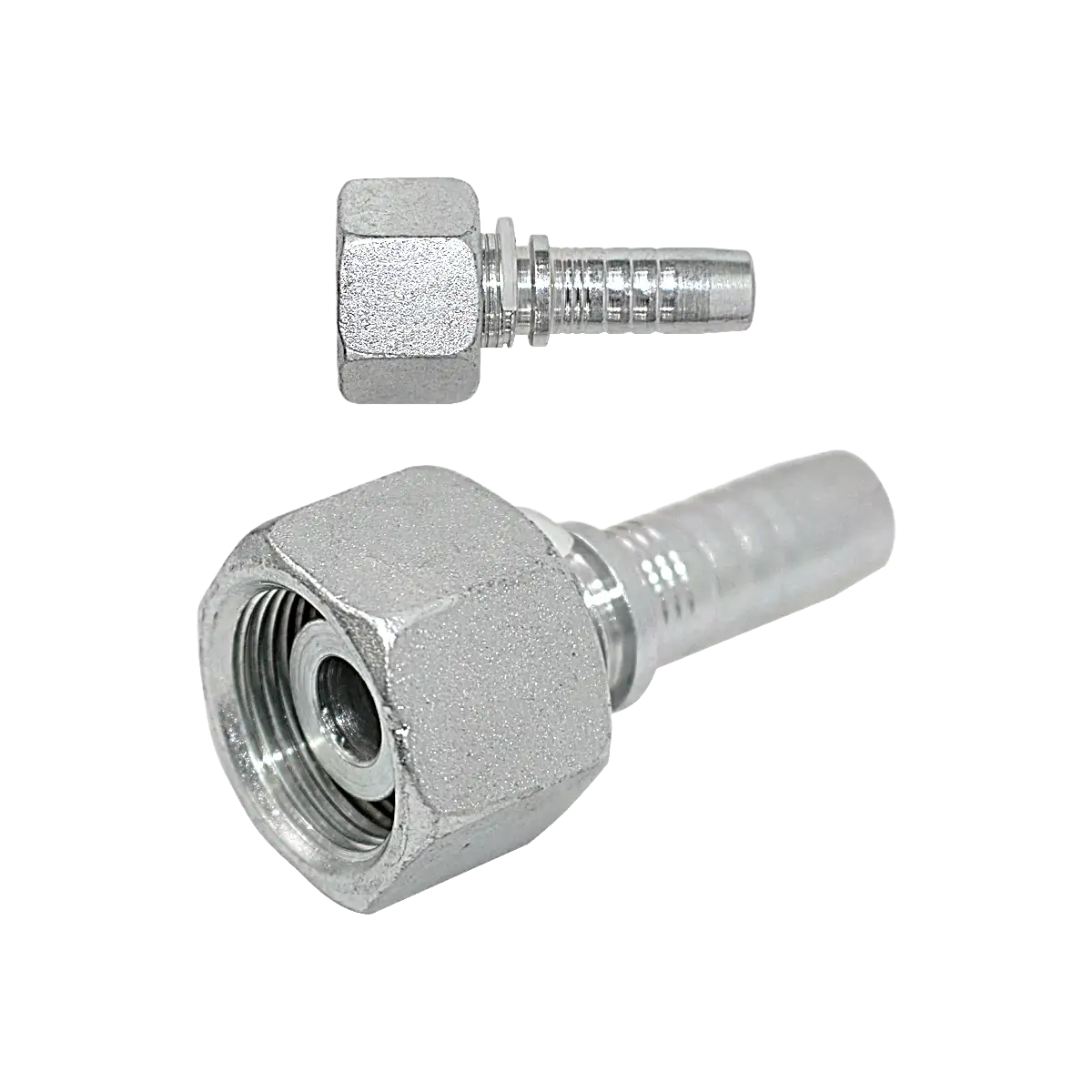 Conexión hembra métrica (serie pesada) - 3/8" - 22x1.5mm. - 21613-06-22