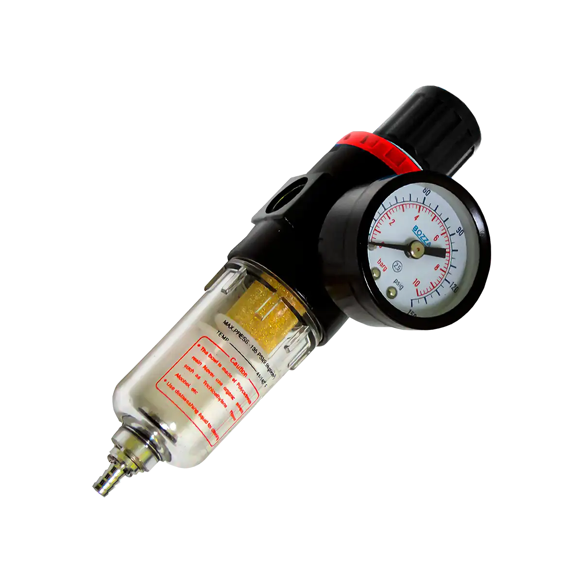 Bozza - lubrifil 1/4 c/manometro