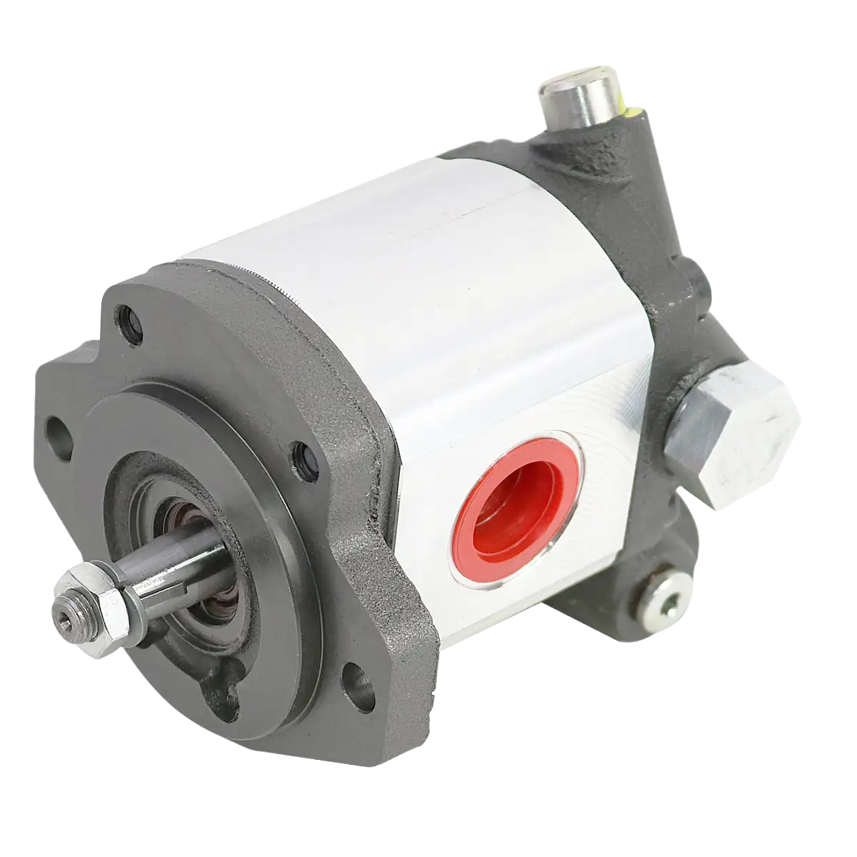 Bomba de engranajes - 22 cm3 - H - Eje cónico - con válvula Dbv/Srv dreno interno