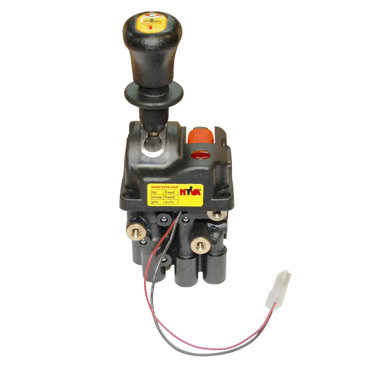 Llave nemática de accionamiento manual de 3 vias - Hyva