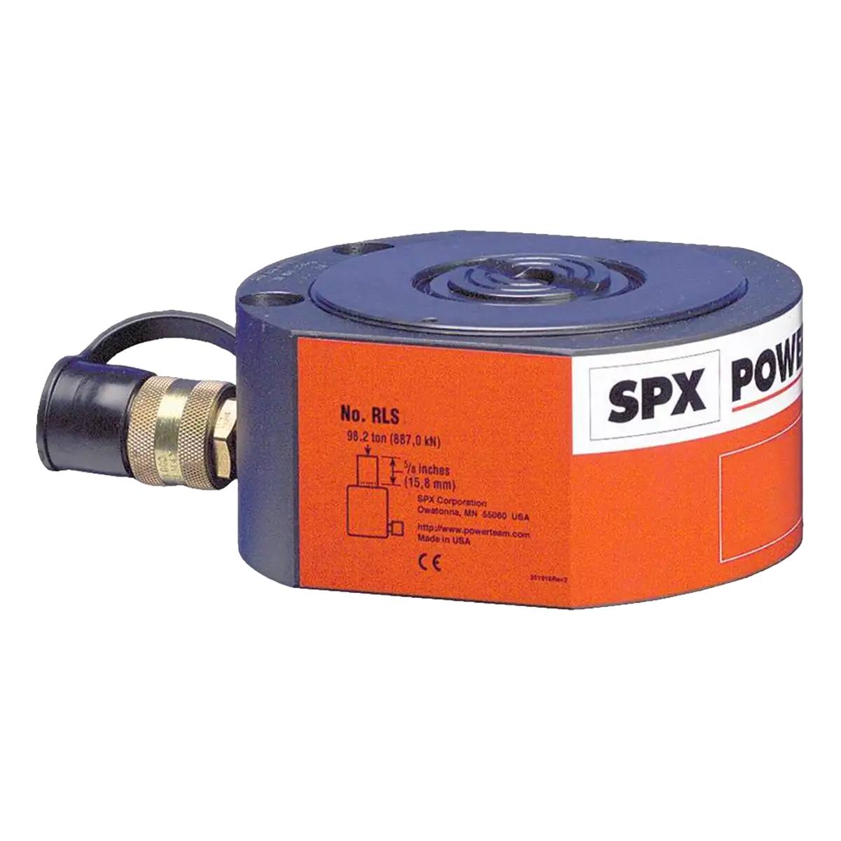 Cilindro 20t - simple efecto - bajo perfil - carrera 11,1 mm - 10000 psi - 3/8"npt