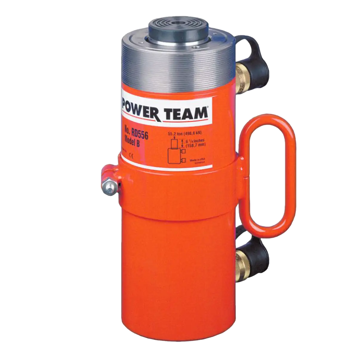 Cilindro 55t - doble efecto - carrera 158,8 mm - 10000 psi - 3/8" nptf