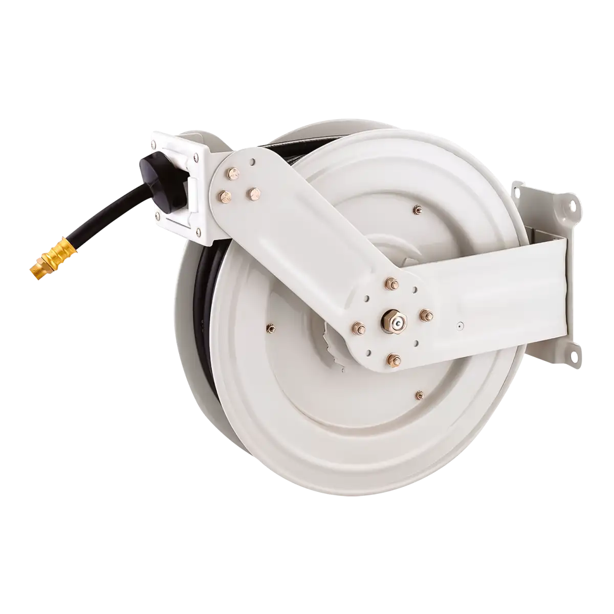 Powerlub - Carretel para grasa con manguera de 1/4" de 20 metros