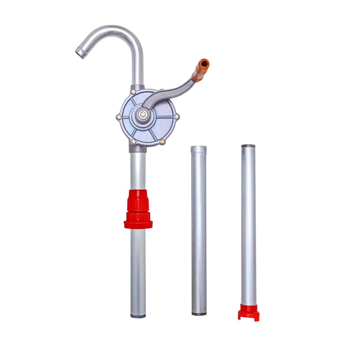 Bomba manual rotativa de aluminio
