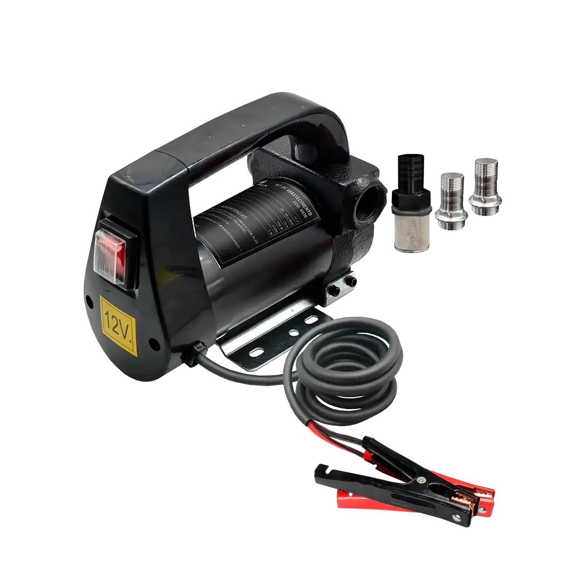 Bomba eléctrica (super power) 12V - diesel y kerosene 60 lts/min