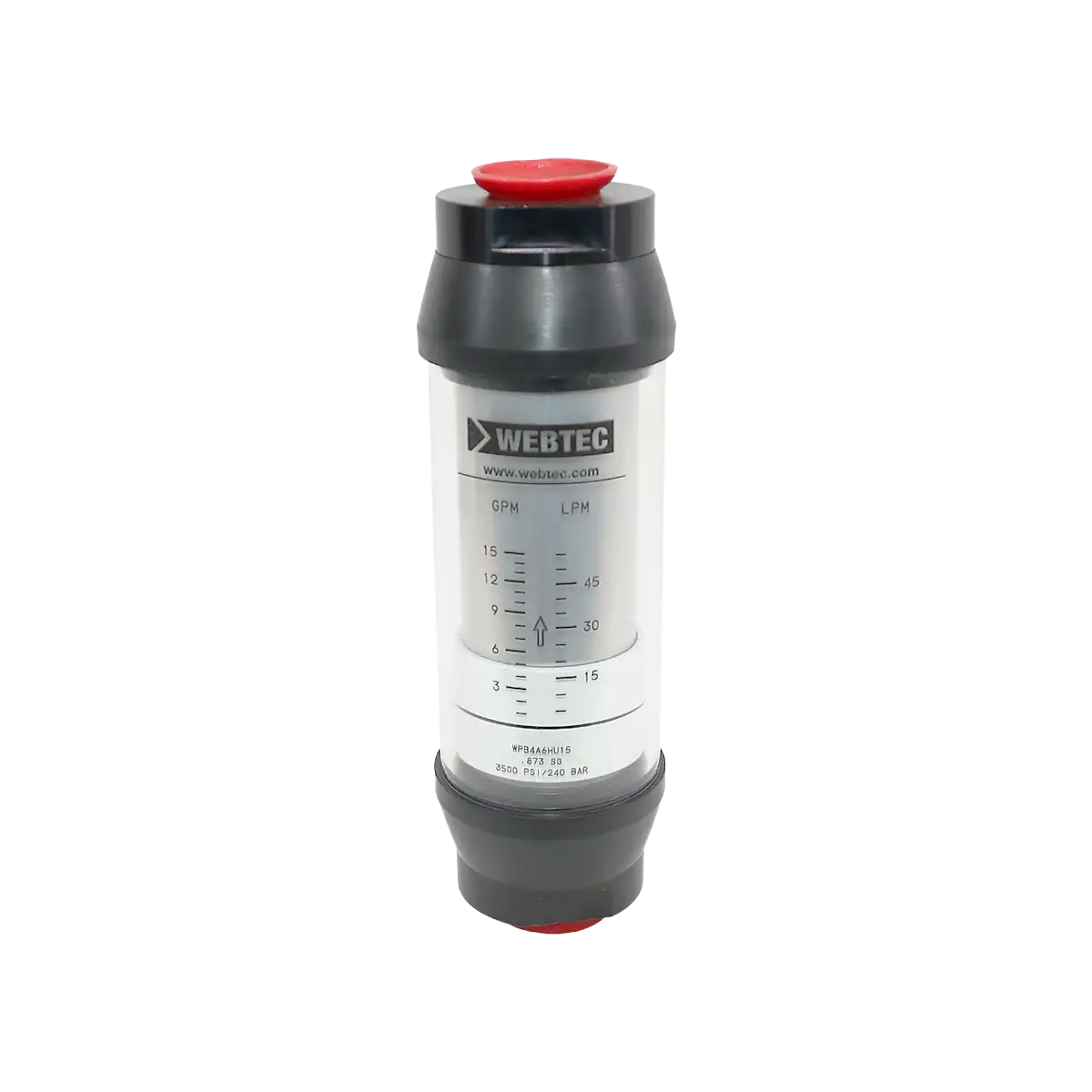 Medidor de flujo - 0-56 L/Min.
