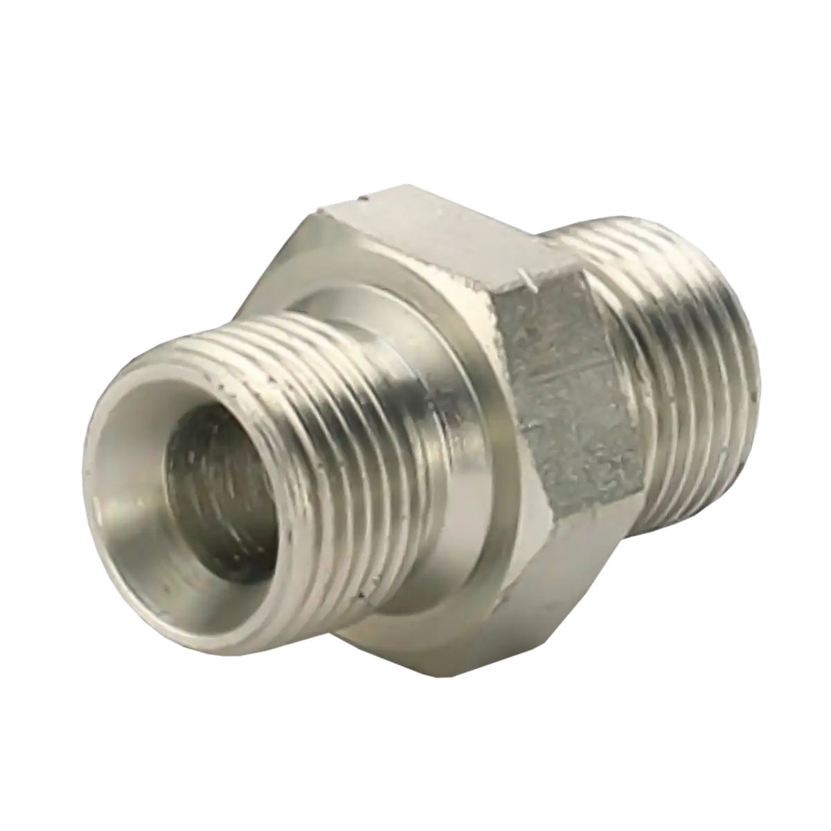 Adaptador recto métrico - macho 22x1.5 - 22x1.5 - tubo 15mm.