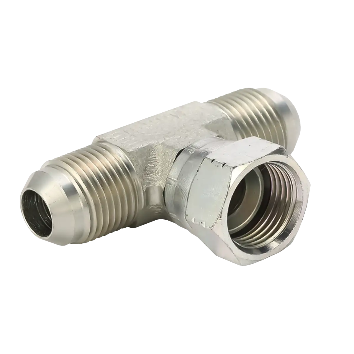 Adapt. tee - macho jic 9/16" - hembra jic 9/16" - macho jic 9/16" - BJ-06