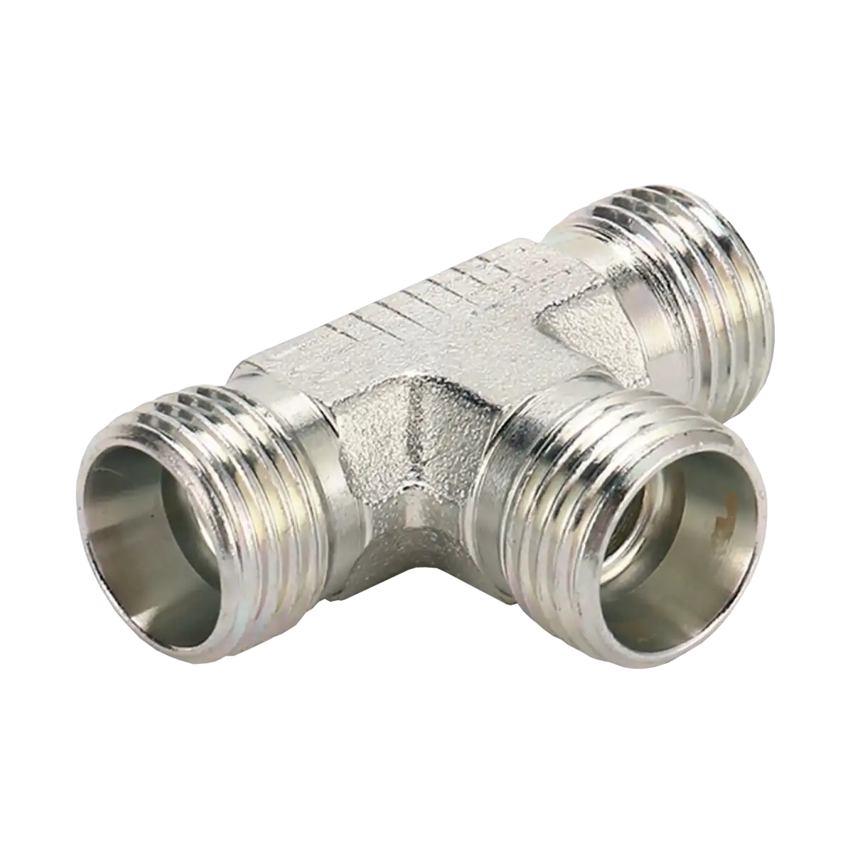 Adaptador tee métrico - serie pesada - 24x1.5 - tubo 16mm - AD-24