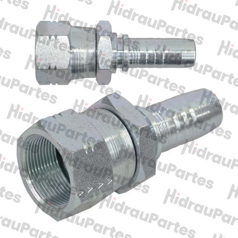 Conexión hembra jis Komatsu - DN06 - 1/4
