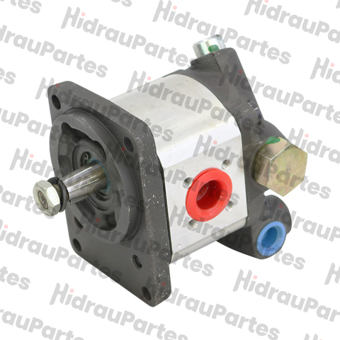 Bomba de engranajes - con válvula dbv/srv dreno externo - 11 cm3 - anti-horario - eje cónico - 9510080500.