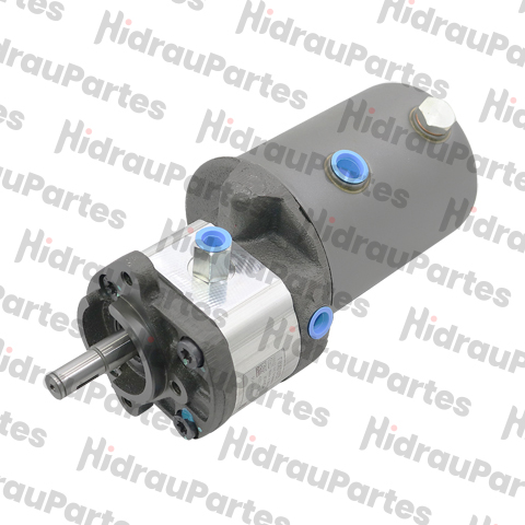 Bomba de engranajes - con tanque - 5,5 cm3 - h - eje cilíndrico 15mm - 9540082507.
