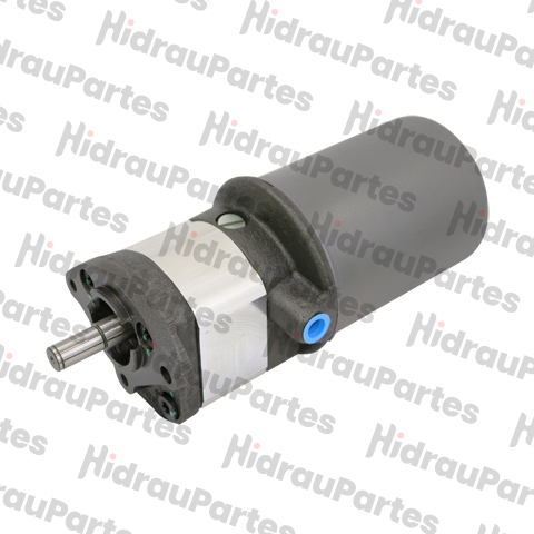 Bomba de engranajes - con tanque - 5,5 cm - anti-horario - eje cilíndrico 15mm - 9540082513.