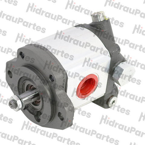 Bomba de engranajes - con válvula dbv/srv dreno interno - 22 cm3 - horario - eje cónico - 9510080750.