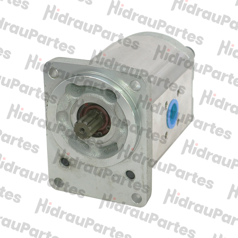 Bomba de engranajes - 28 cm3 - anti-horario - eje 9 estrías 17,5mm - R979028346.