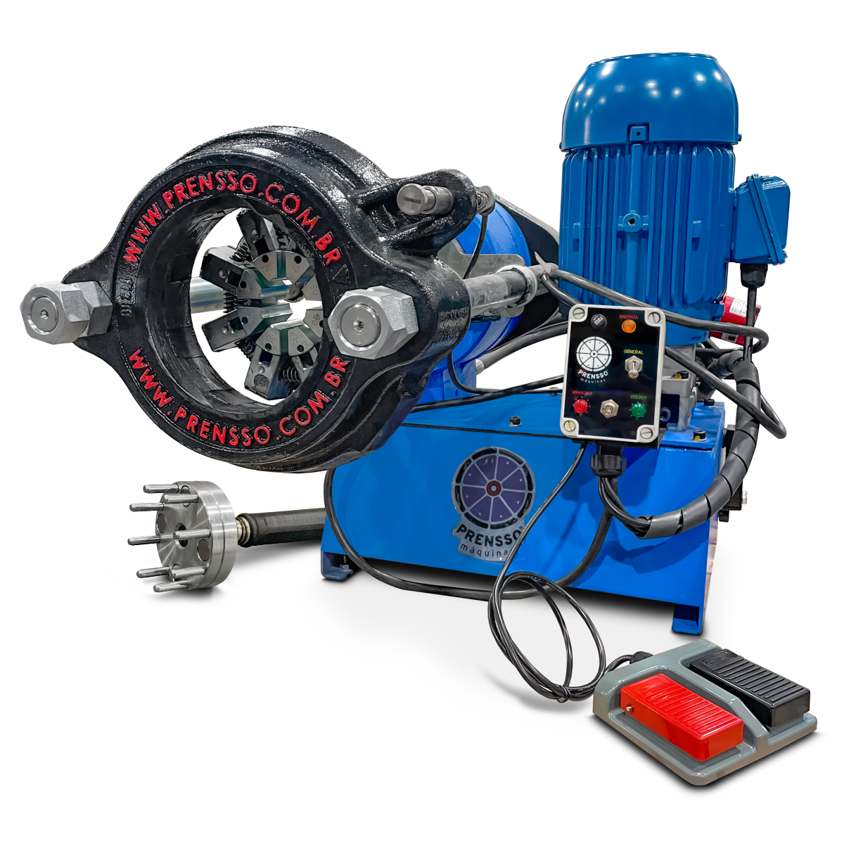 Prensa mangueras 1/4" a 1.1/4" - 220V - 50Hz - (monofasico) (PE55)